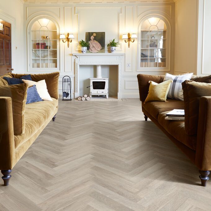 Polyflor Camaro PUR Herringbone 76mm x 457mm Vinyl Plank – LA Floor ...