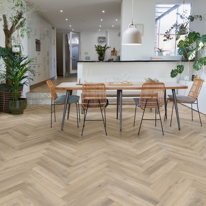 Polyflor Camaro Herringbone 101mm x 609mm Vinyl Plank