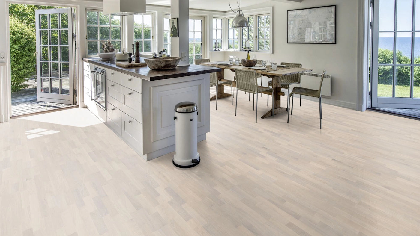 Kahrs Lumen 200mm x 2423mm Hardwood Plank Oak Rime