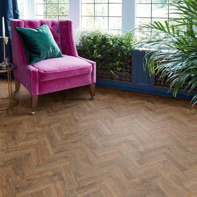 Polyflor Camaro PUR Herringbone 76mm x 228mm Vinyl Plank