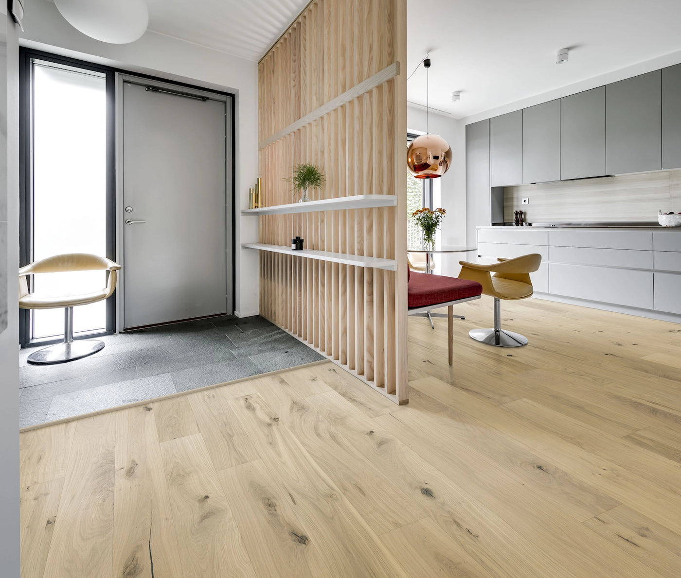Kahrs Beyond Retro 187mm x 2000mm Hardwood Plank Frosted Oat Plank
