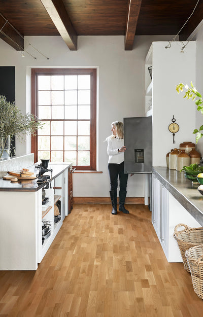 Kahrs Tres 200mm x 2423mm Hardwood Plank Oak Lecco Satin Lacquer