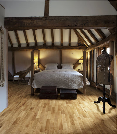 Kahrs European Naturals 200mm x 2423mm Hardwood Plank Oak Siena Satin Lacquer