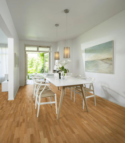 Kahrs Tres 200mm x 2423mm Hardwood Plank Oak Lecco Oiled