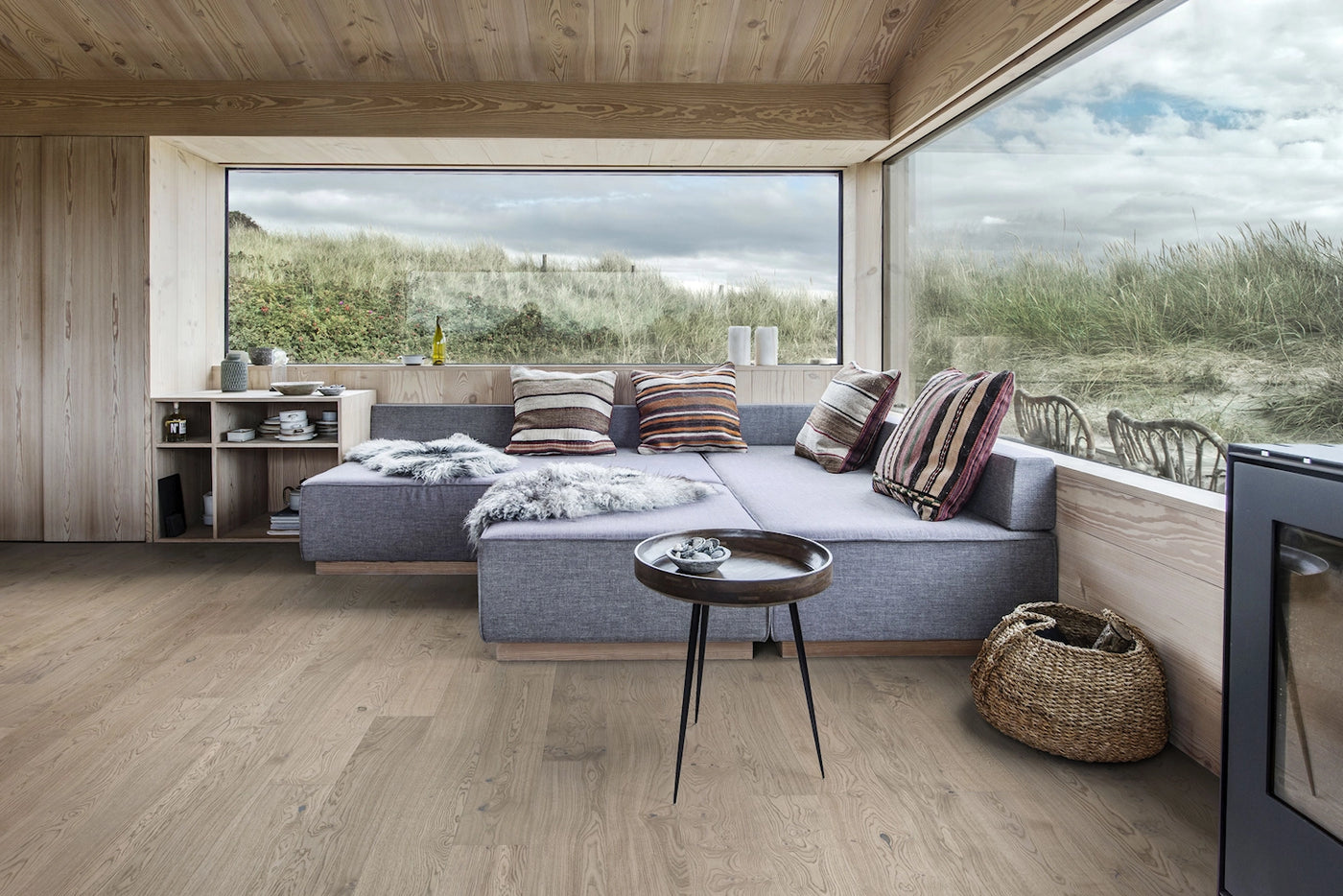 Kahrs Lux 187mm x 2420mm Hardwood Plank Oak Shore