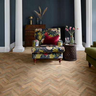 Polyflor Camaro PUR Herringbone 76mm x 228mm Vinyl Plank