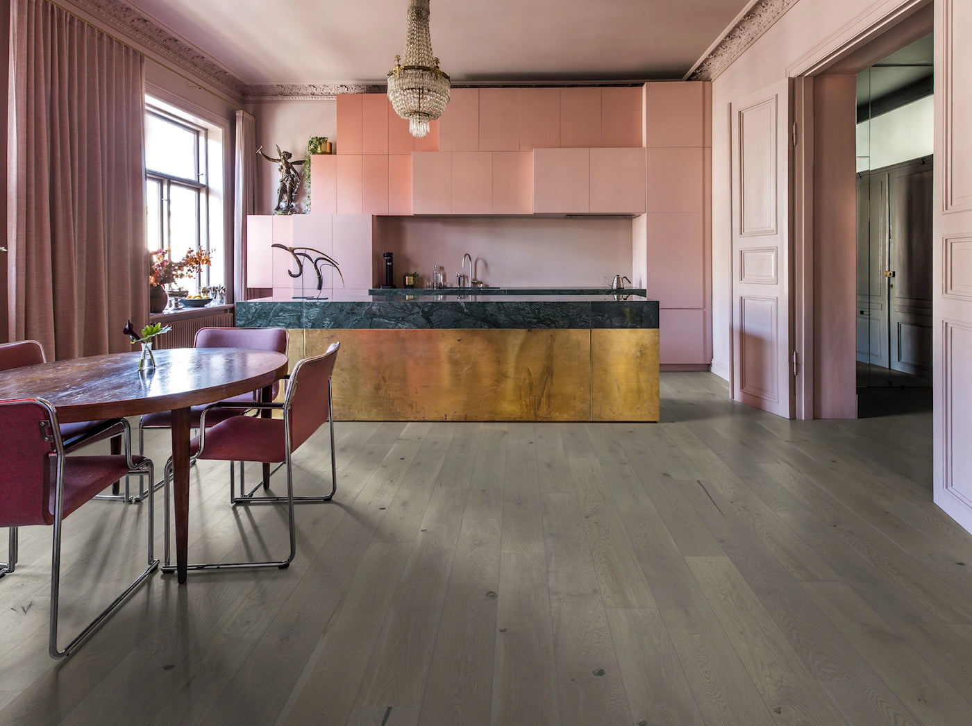 Kahrs Beyond Retro 187mm x 2000mm Hardwood Plank Pearl Grey Plank