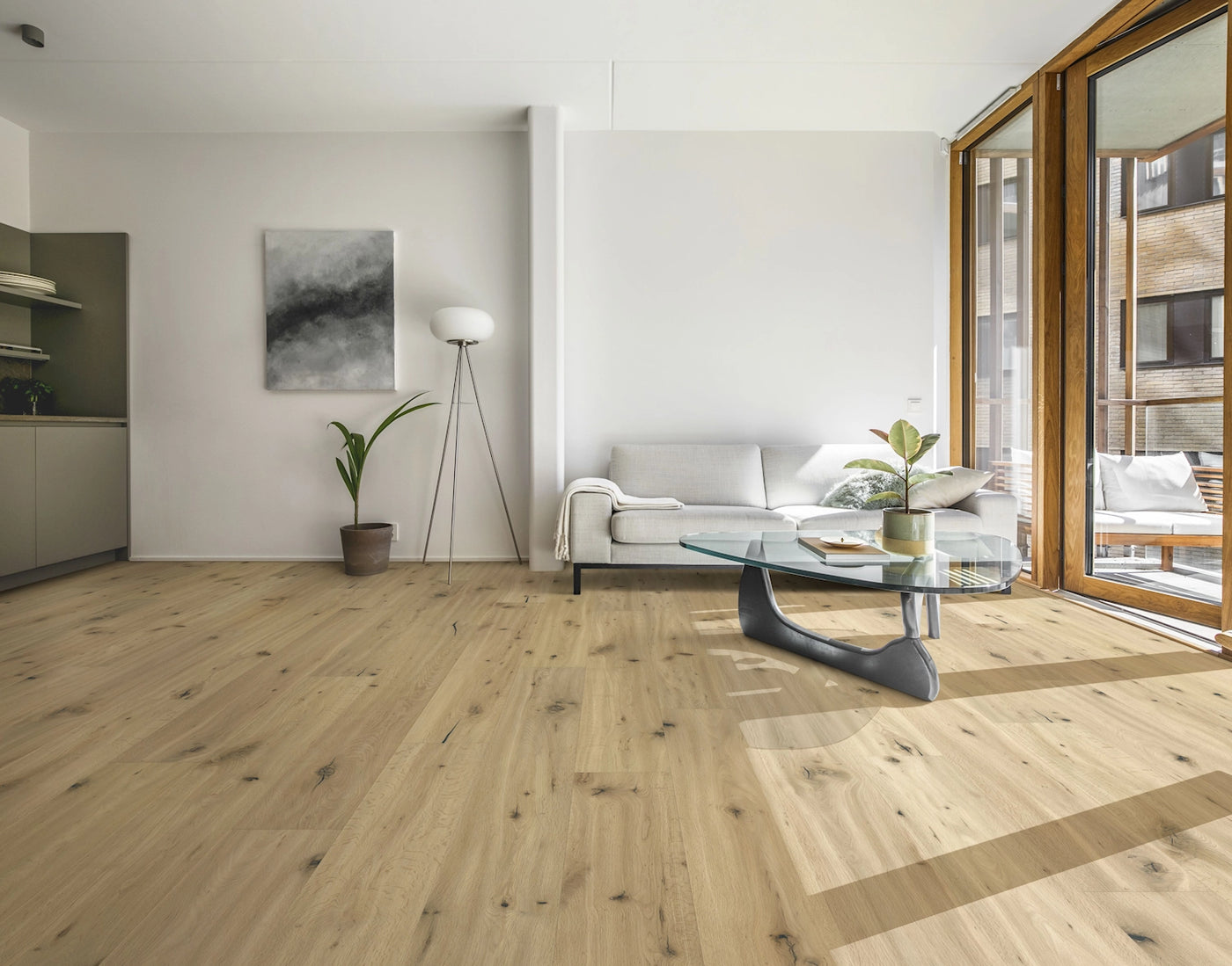 Kahrs Artisan 190mm x 1900mm Hardwood Plank Oak Buckskin