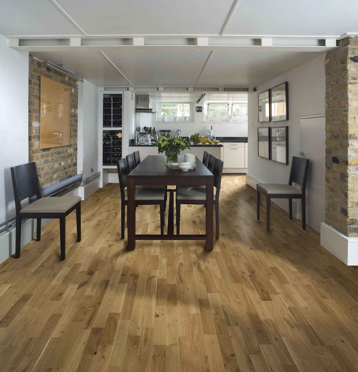 Kahrs Tres 200mm x 2423mm Hardwood Plank Oak Erve