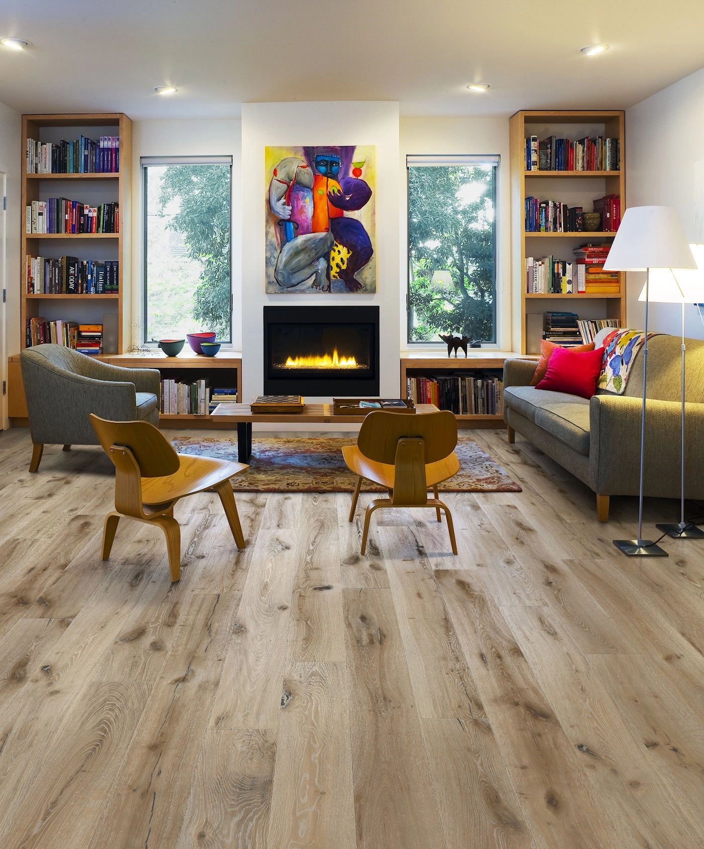 Kahrs Artisan 190mm x 1900mm Hardwood Plank Oak Linen