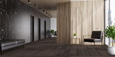 The Floor Hub Aurora 500mm x 500mm Carpet Tile Dawn