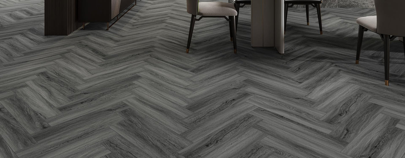 FirmFit Original Herringbone 123mm x 615mm Vinyl Plank CW1447