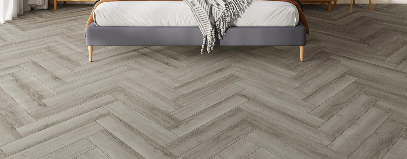 FirmFit Original Herringbone 123mm x 615mm Vinyl Plank CW1860