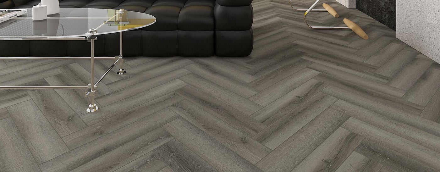 FirmFit Original Herringbone 123mm x 615mm Vinyl Plank CW1683