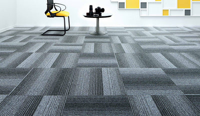 Paragon Carpets Diversity Groove 500mm x 500mm Carpet Tile