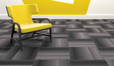 Paragon Carpets Diversity Groove 500mm x 500mm Carpet Tile