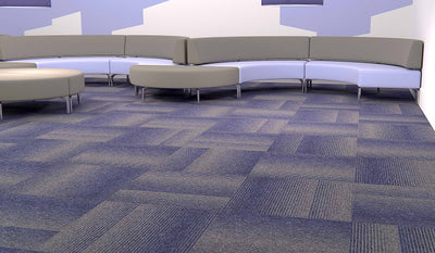 Paragon Carpets Diversity Groove 500mm x 500mm Carpet Tile