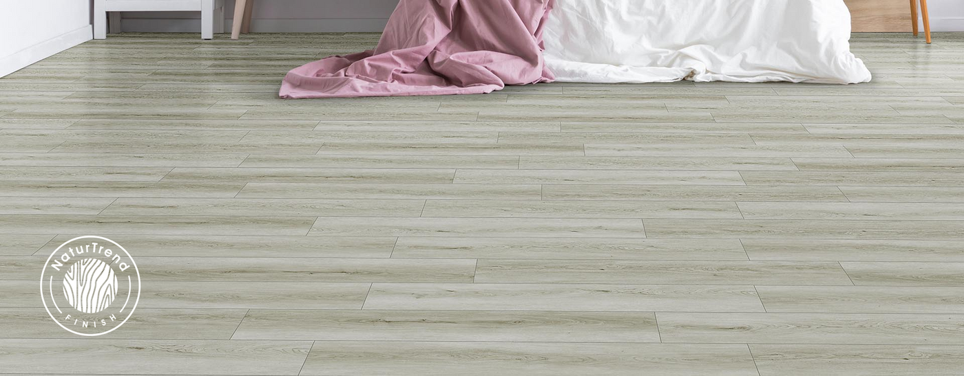 FirmFit Silent Plank 232mm x 1532mm Vinyl Plank White Oak
