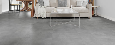 FirmFit Encaustic Tile 300mm x 600mm Vinyl Tile Concrete