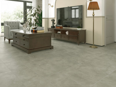 FirmFit Original Pre-Grouted 405mm x 810mm Vinyl Tile Medium Sandstone