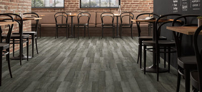 Malmo Senses Rigid Embossed 180mm x 1220mm Vinyl Plank Brada Storm