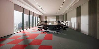 The Floor Hub Prism 500mm x 500mm Carpet Tile Bark
