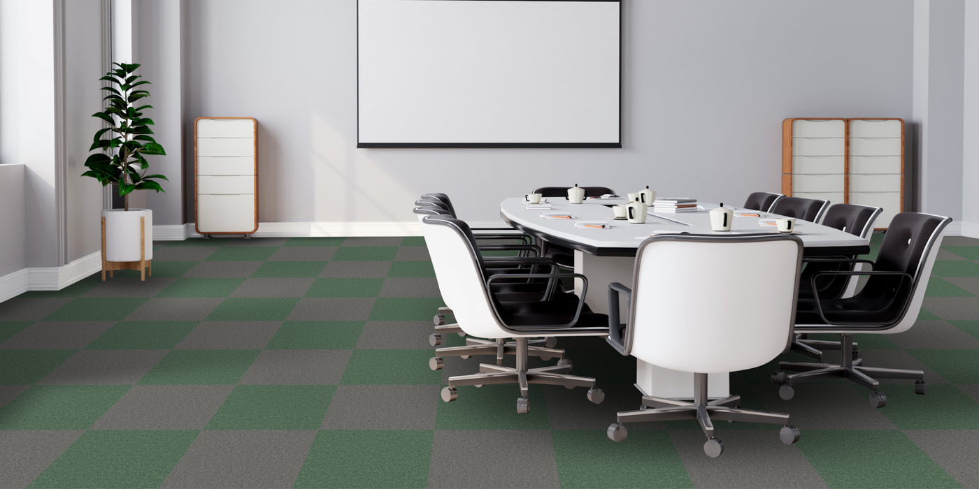 The Floor Hub Prism 500mm x 500mm Carpet Tile Golden Tan