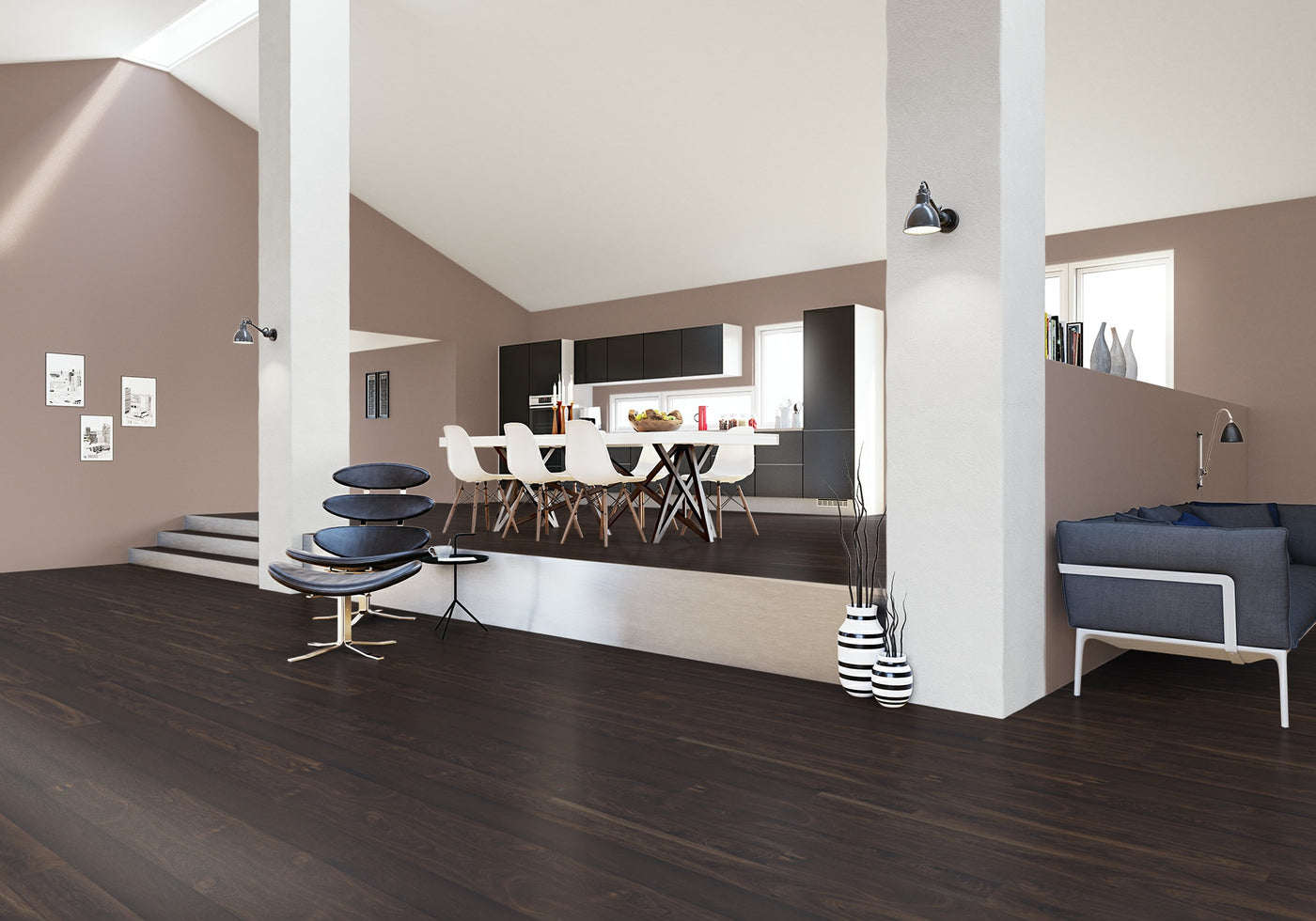 Junckers Plank Flooring Black Oak 140mm x 2400mm Hardwood Plank