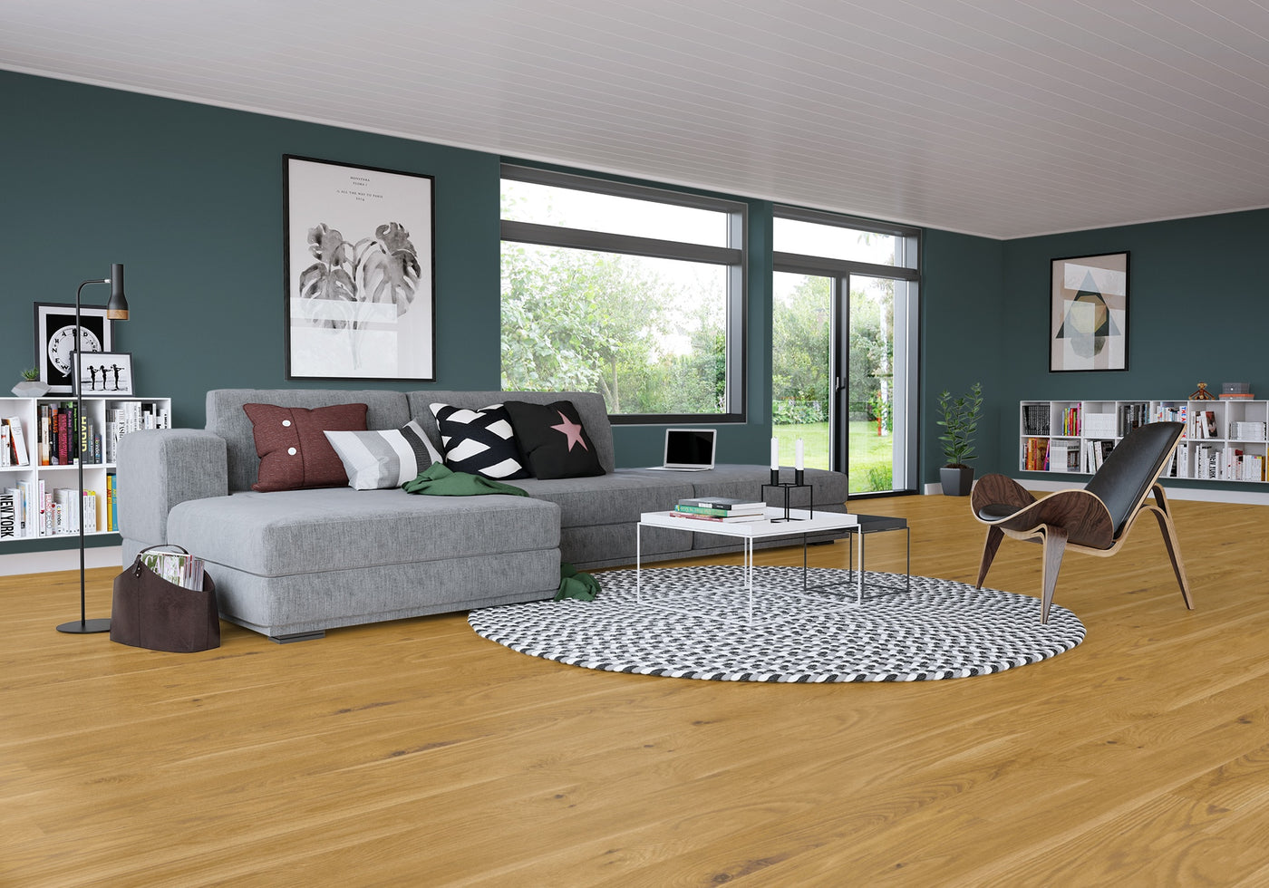 Junckers Plank Flooring Oak 129mm x 2000mm Hardwood Plank