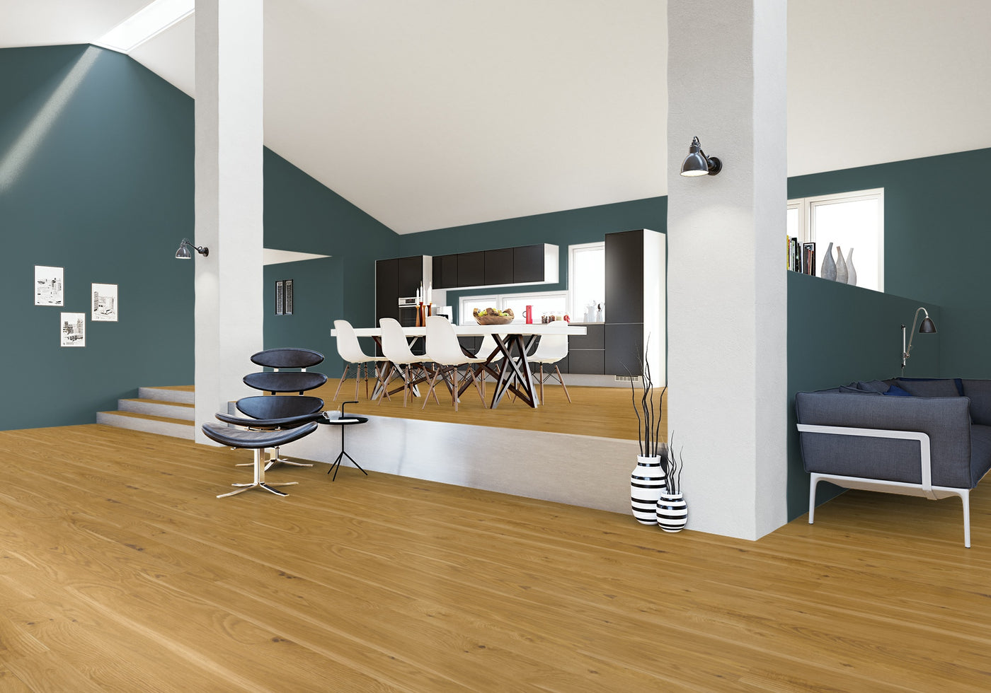 Junckers Plank Flooring Oak 140mm x 2400mm Hardwood Plank