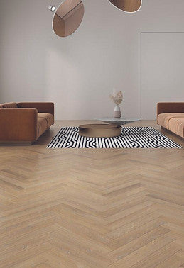 Heritage Woodcraft Premium Herringbone 100mm x 600mm Laminate Plank