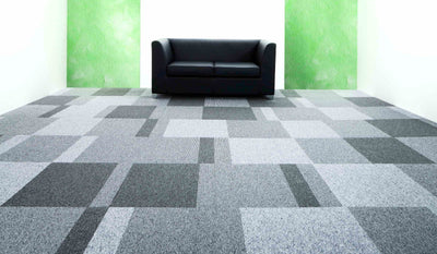 Paragon Carpets Total Contrast 500mm x 500mm Carpet Tile