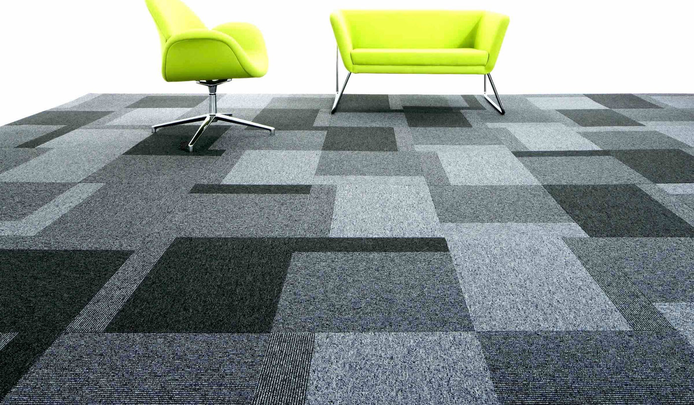 Paragon Carpets Total Contrast 500mm x 500mm Carpet Tile