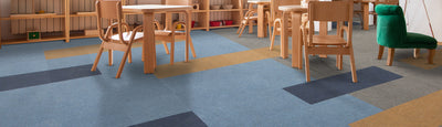 Burmatex Academy 2m x 30m Carpet Roll Grey Cloud