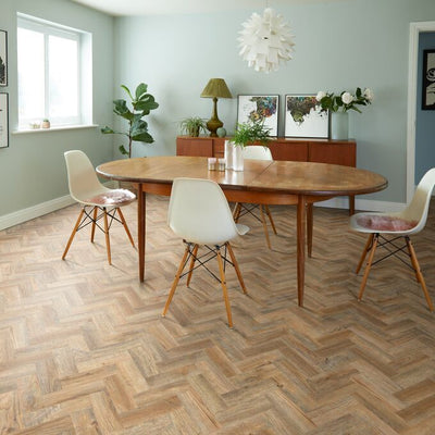 Polyflor Camaro PUR Herringbone 76mm x 228mm Vinyl Plank