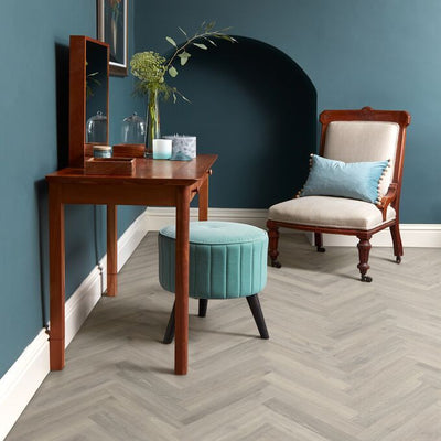 Polyflor Camaro PUR Herringbone 76mm x 457mm Vinyl Plank