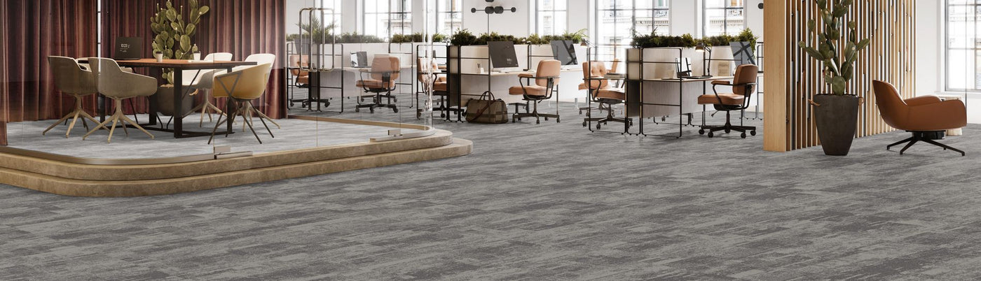 Burmatex Arctic 500mm x 500mm Carpet Tile Cool Storm