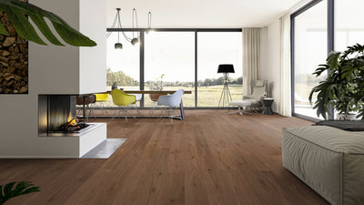 Ter Hürne Hywood Classic 205mm x 2197mm Hardwood Plank Walnut Prescott