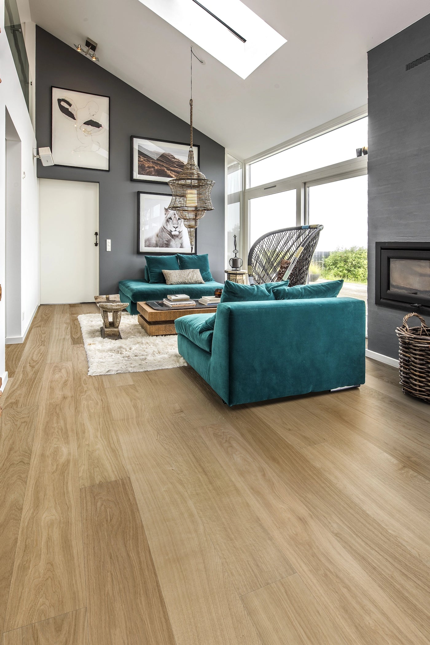 Kahrs Capital 187mm x 2420mm Hardwood Plank Oak Dublin Ultra Matt