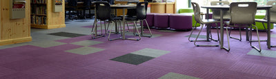 Burmatex Lateral 500mm x 500mm Carpet Tile Concrete Jungle