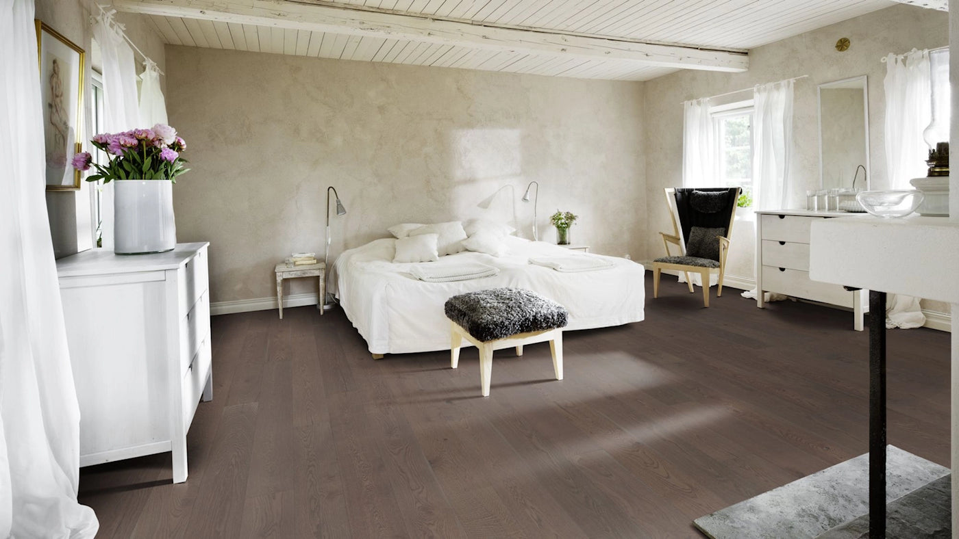 Kahrs Beyond Retro 187mm x 2000mm Hardwood Plank Charcoal Light Plank