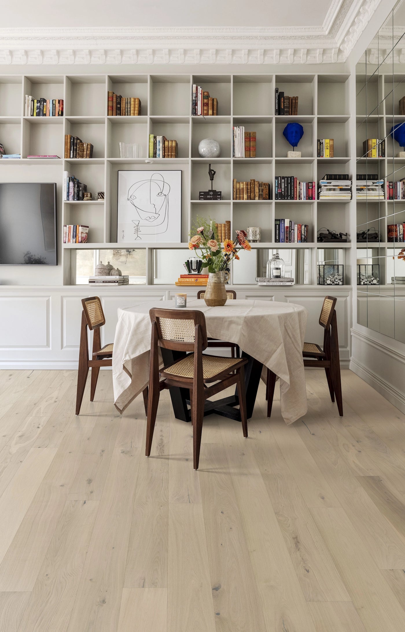 Kahrs Beyond Retro 187mm x 2000mm Hardwood Plank Loft White Plank
