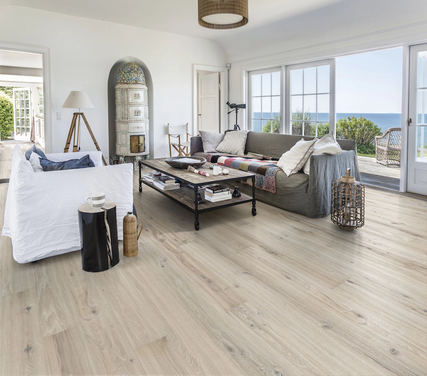 Kahrs Smaland 187mm x 2420mm Hardwood Plank Oak Vista