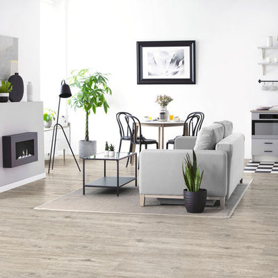 Nordikka Select 183mm x 1220mm Vinyl Plank White Ash