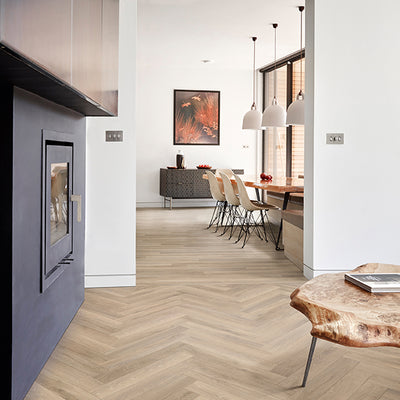 Sierra LVT Exempla Small Parquet 76.2mm x 228.6mm Southwold Oak Vinyl Plank