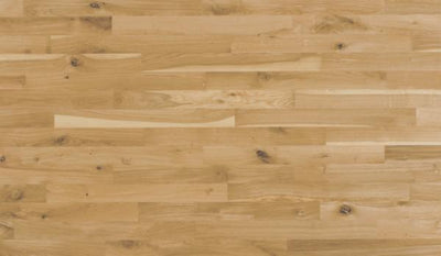 Junckers 2 Strip Solid Oak Nordic 22MM 129mm x 3700mm Hardwood Plank (4 Boards)