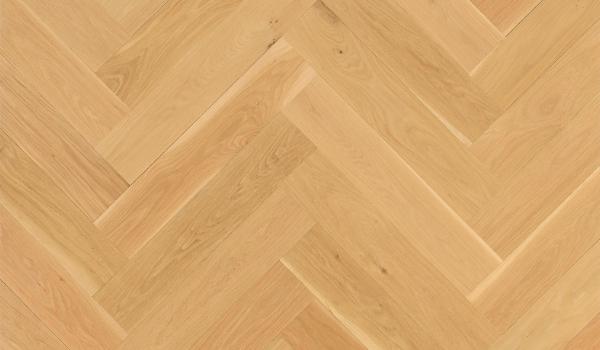 Junckers Herringbone Plank Flooring Whale Bone 129mm x 775mm Hardwood Plank