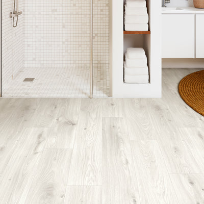 Lifestyle Floors Greenwich Aqua 192mm x 1261mm Laminate Plank Meridian Oak