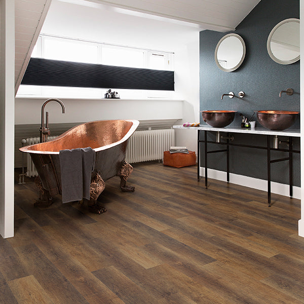 Sierra LVT Habitana 184.2mm x 1219.2mm Umber Oak Vinyl Plank