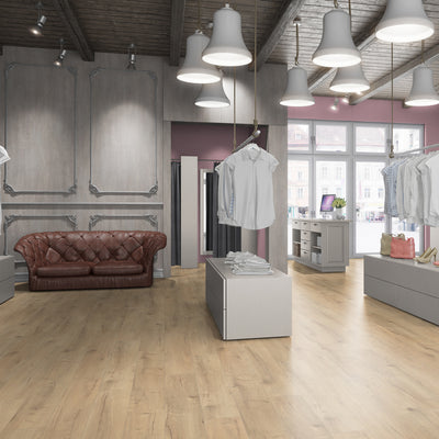 Lifestyle Floors Harrow 193mm x 1290mm Laminate Plank Grey Oak